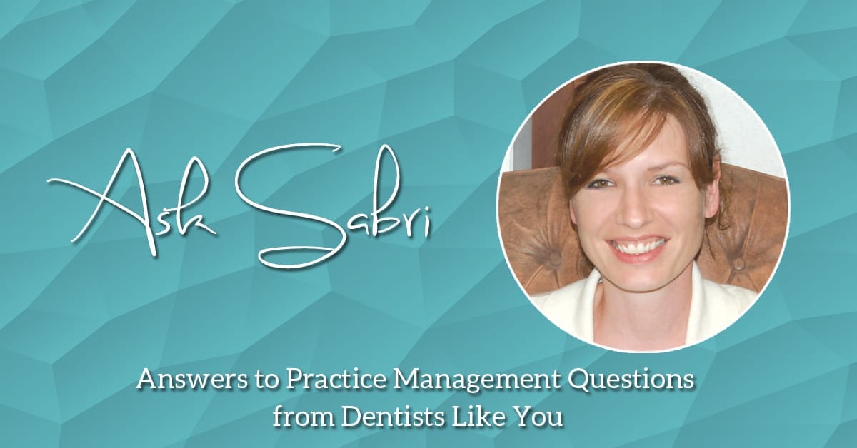 Featured image for “Ask Sabri: Paying New Staff & Buying a Retiring Dentist’s Charts”