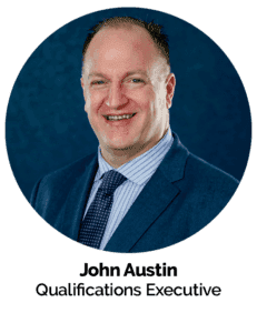 Portrait of a professional in a dental practice leadership role.