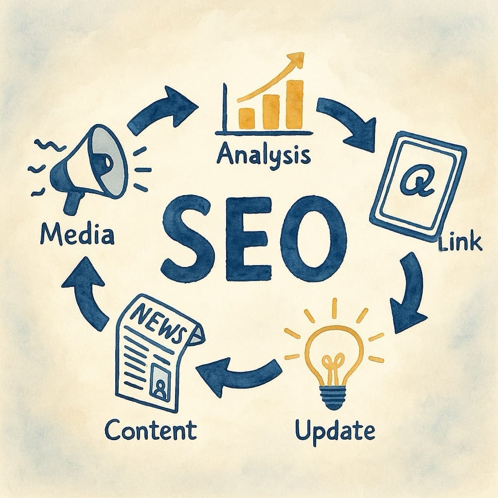 Magnifying glass icon representing search.