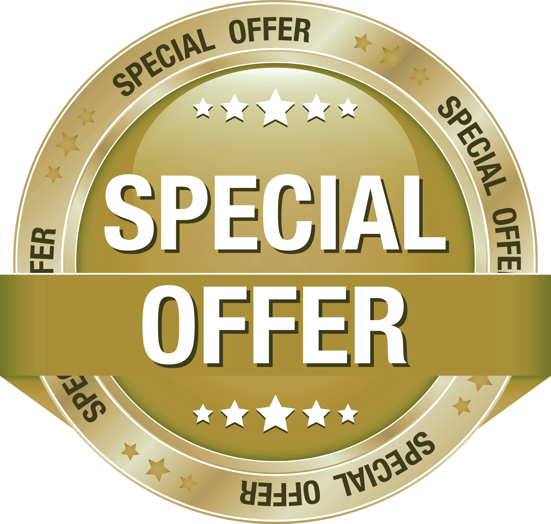 Special offer promotion.